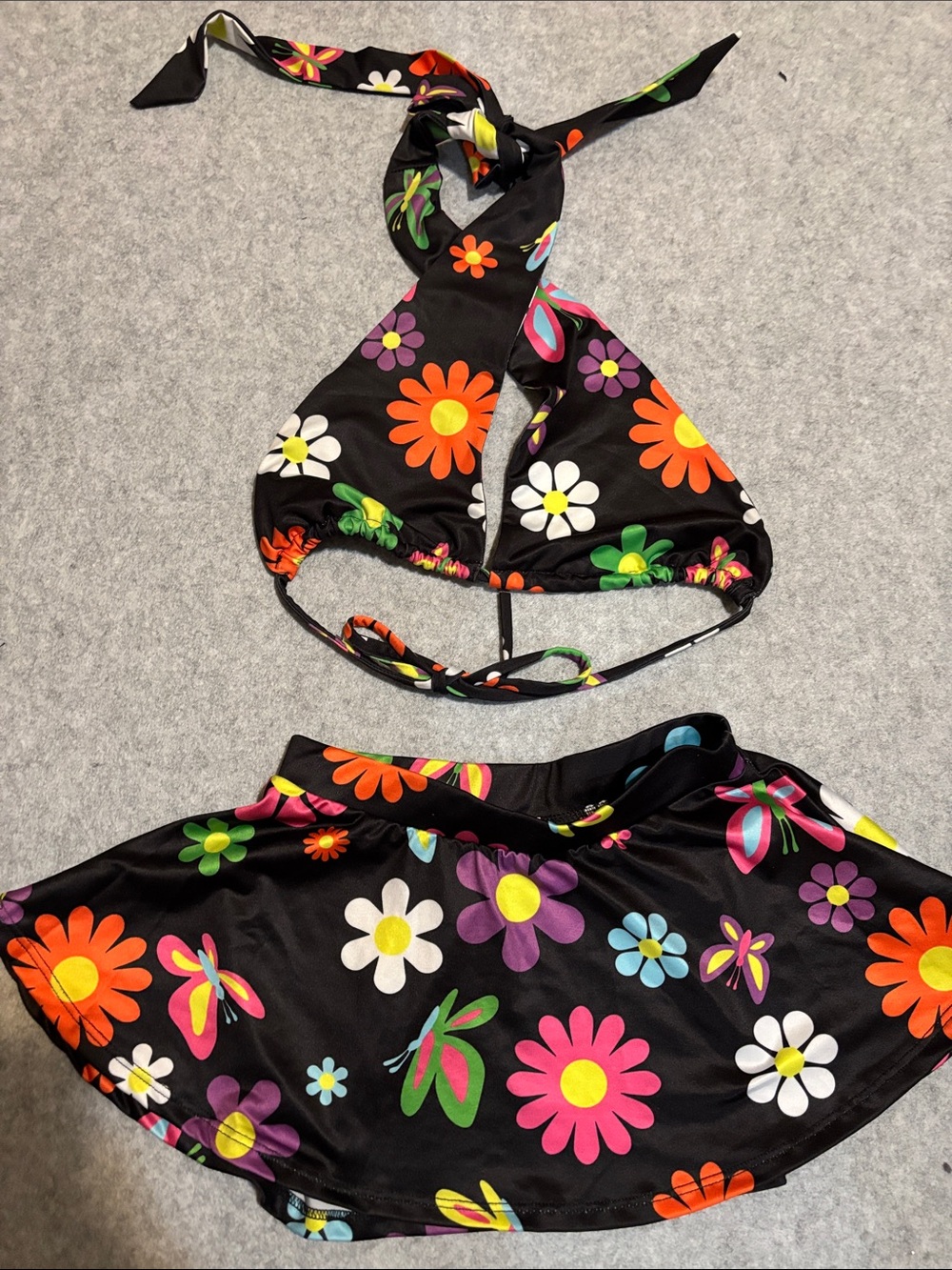 iHeartRaves Floral Daisy Butterfly Rave Set